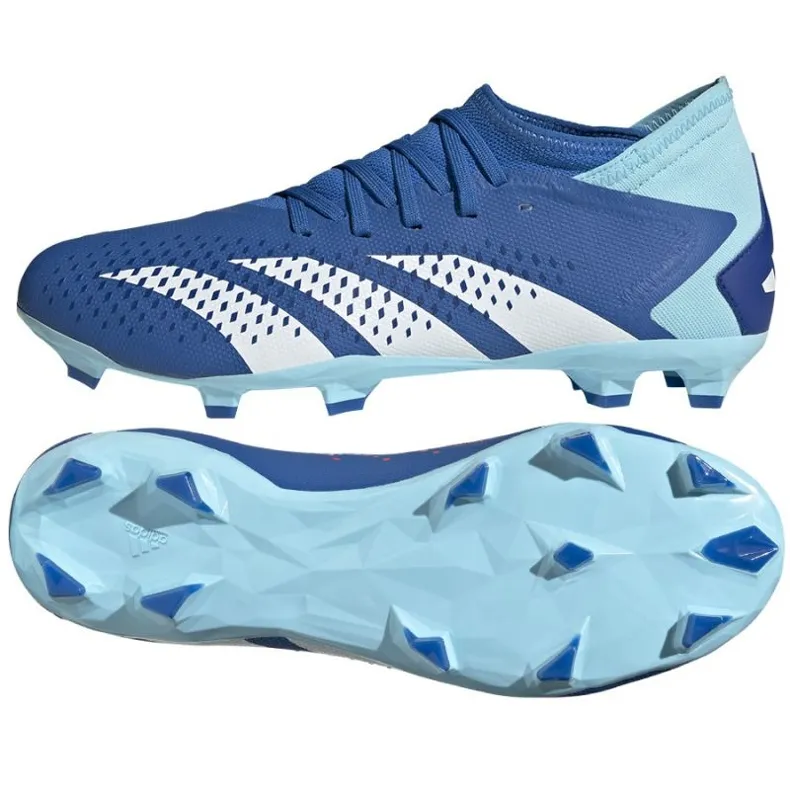 Adidas Predator Accuracy.3 Fg M GZ0026 football shoes blue