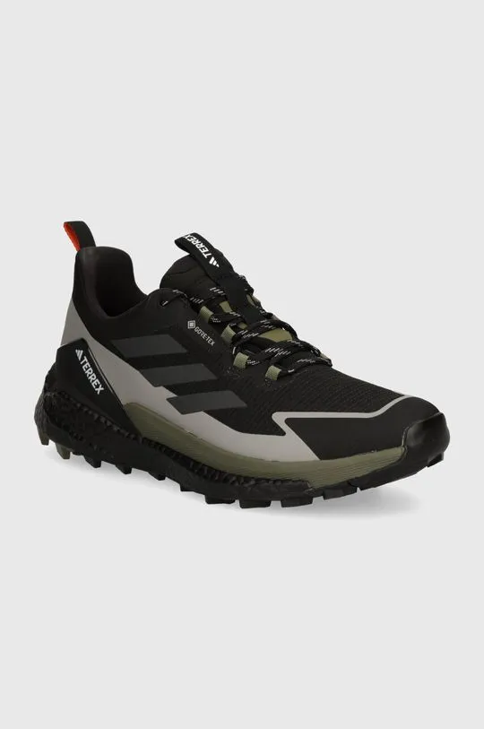 adidas TERREX shoes Free Hiker 2 Low Gore-Tex men's black color IH3535