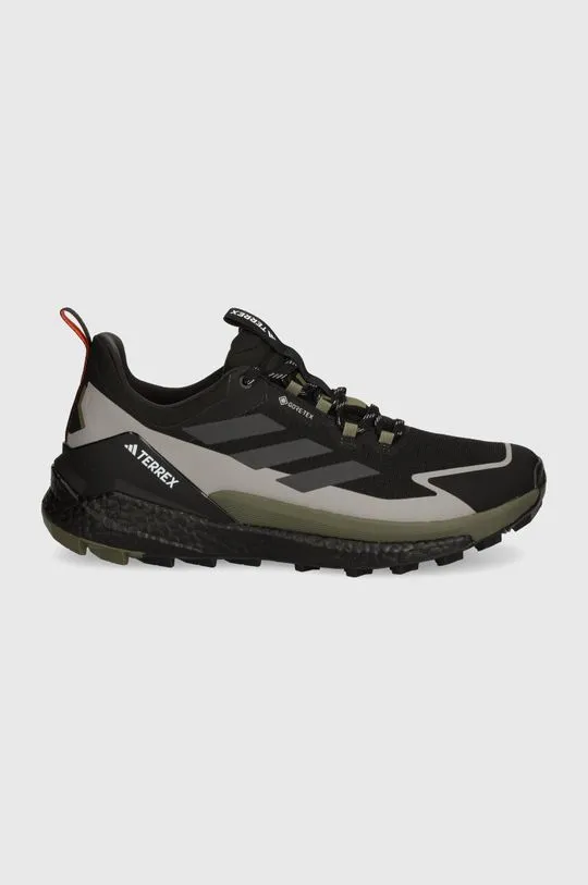 adidas TERREX shoes Free Hiker 2 Low Gore-Tex men's black color IH3535