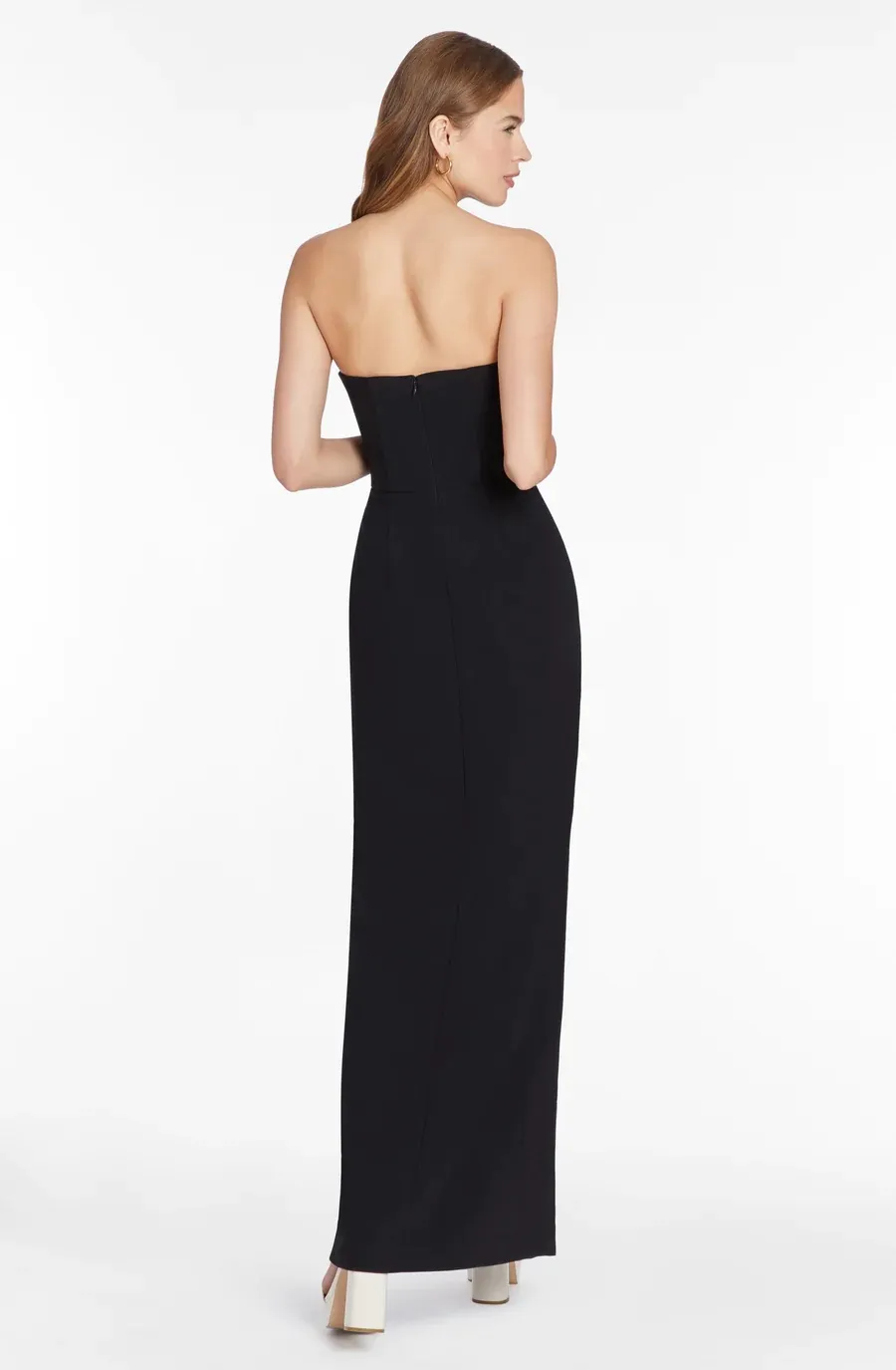 Amanda Uprichard Cherri Gown In Black