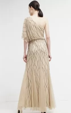 Art Deco Shoulder Gown