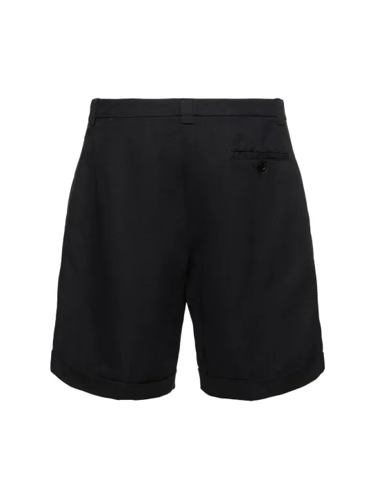 ASPESI   Cotton gabardine knee length shorts 