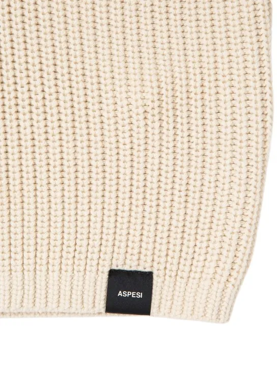 ASPESI   Cotton knit sweater 