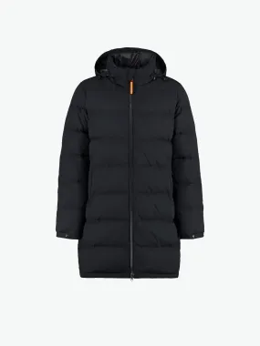 Aspesi Quilted Parka Navy