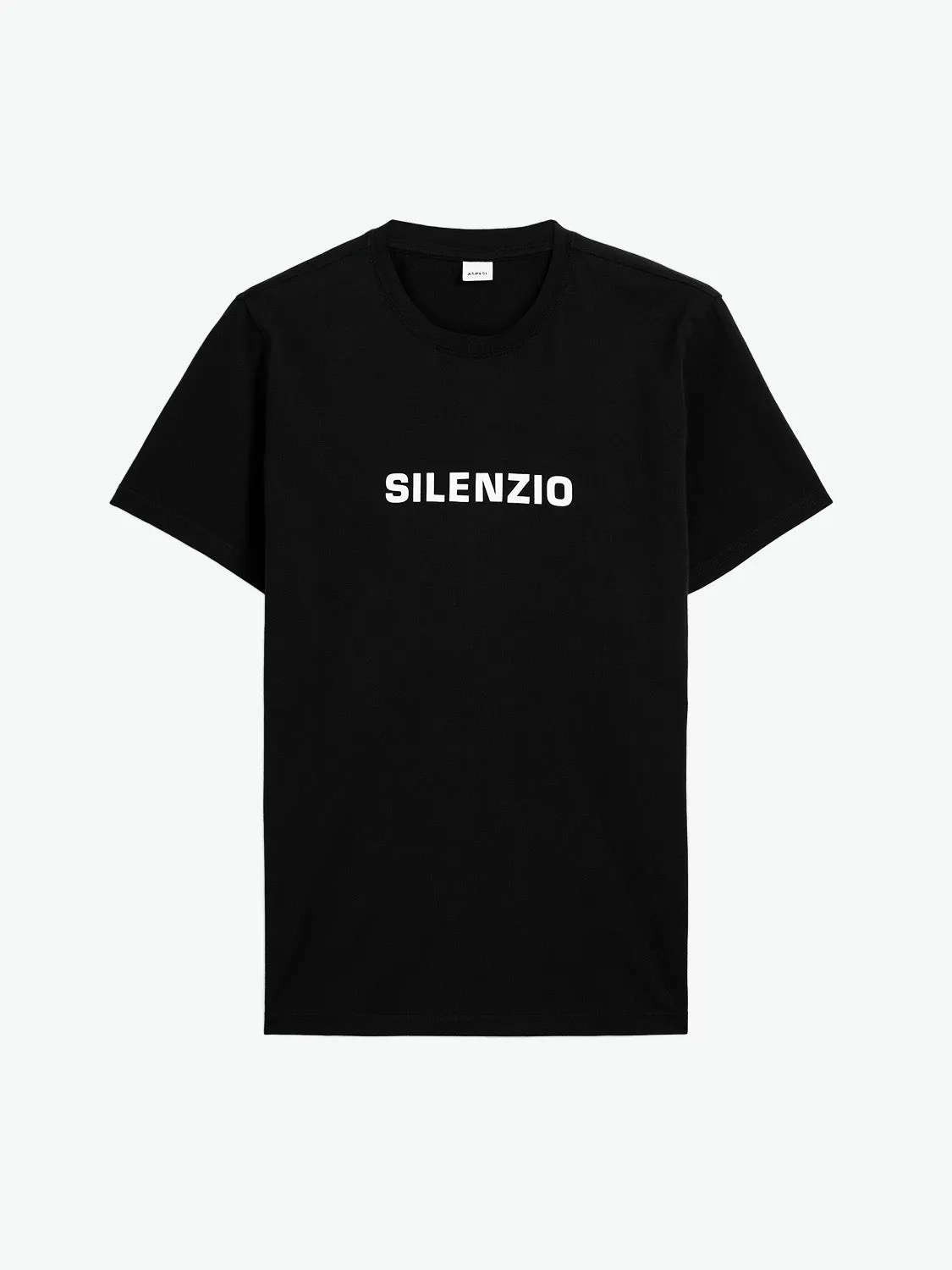 Aspesi Silenzio Short Sleeve T-shirt Black