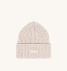 AUTRY APPAREL WOMAN  BEANIE IN WHITE WOOL