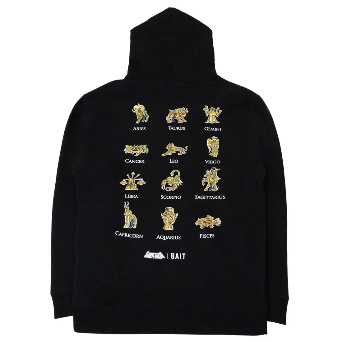 BAIT x Saint Seiya Men Zodiacs Hoody (black)