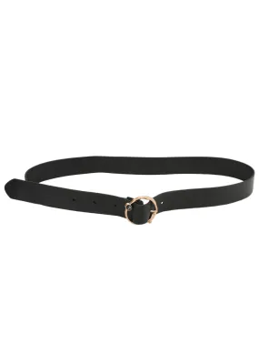 Betony Black Thin Belt