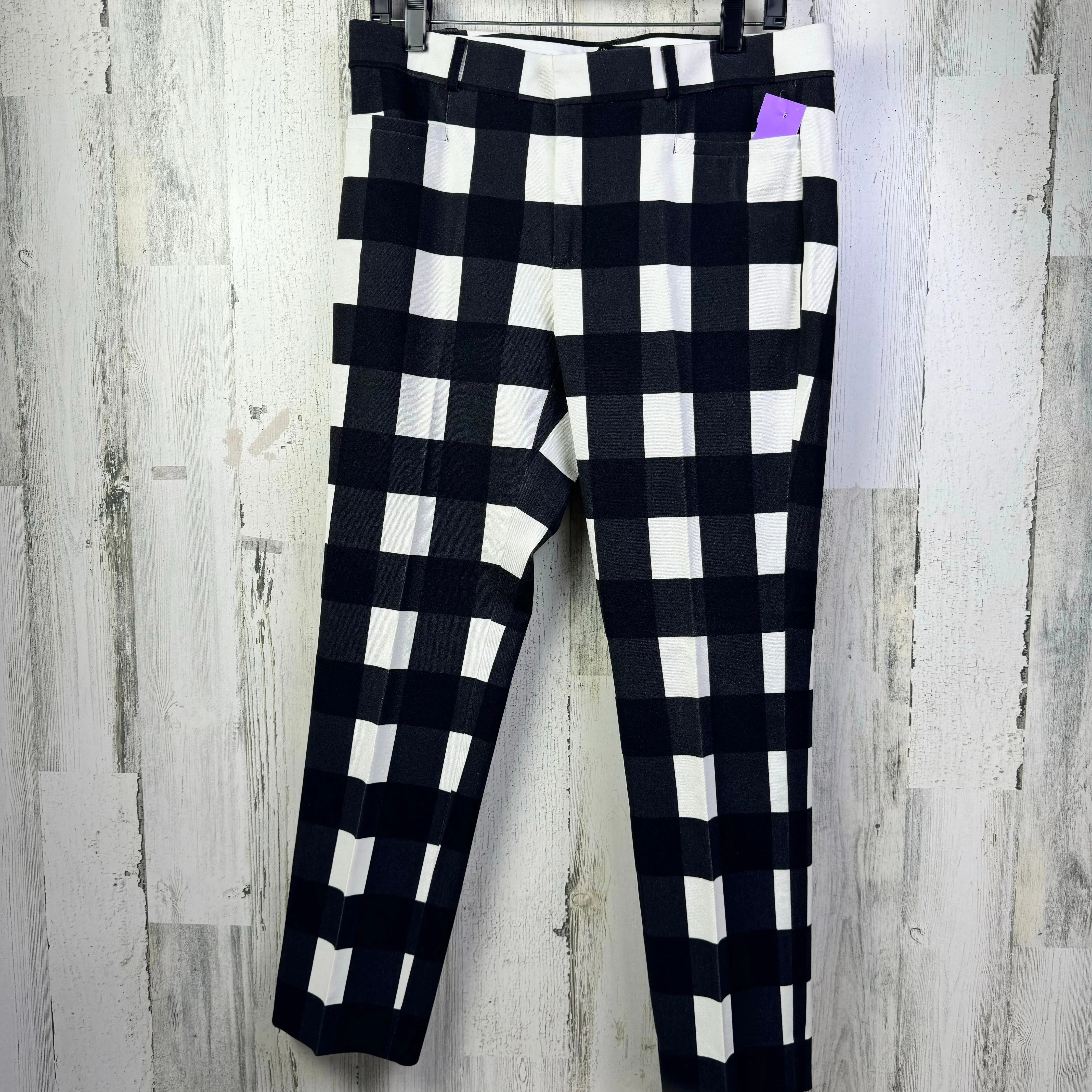 Black & White Pants Dress Banana Republic, Size 8