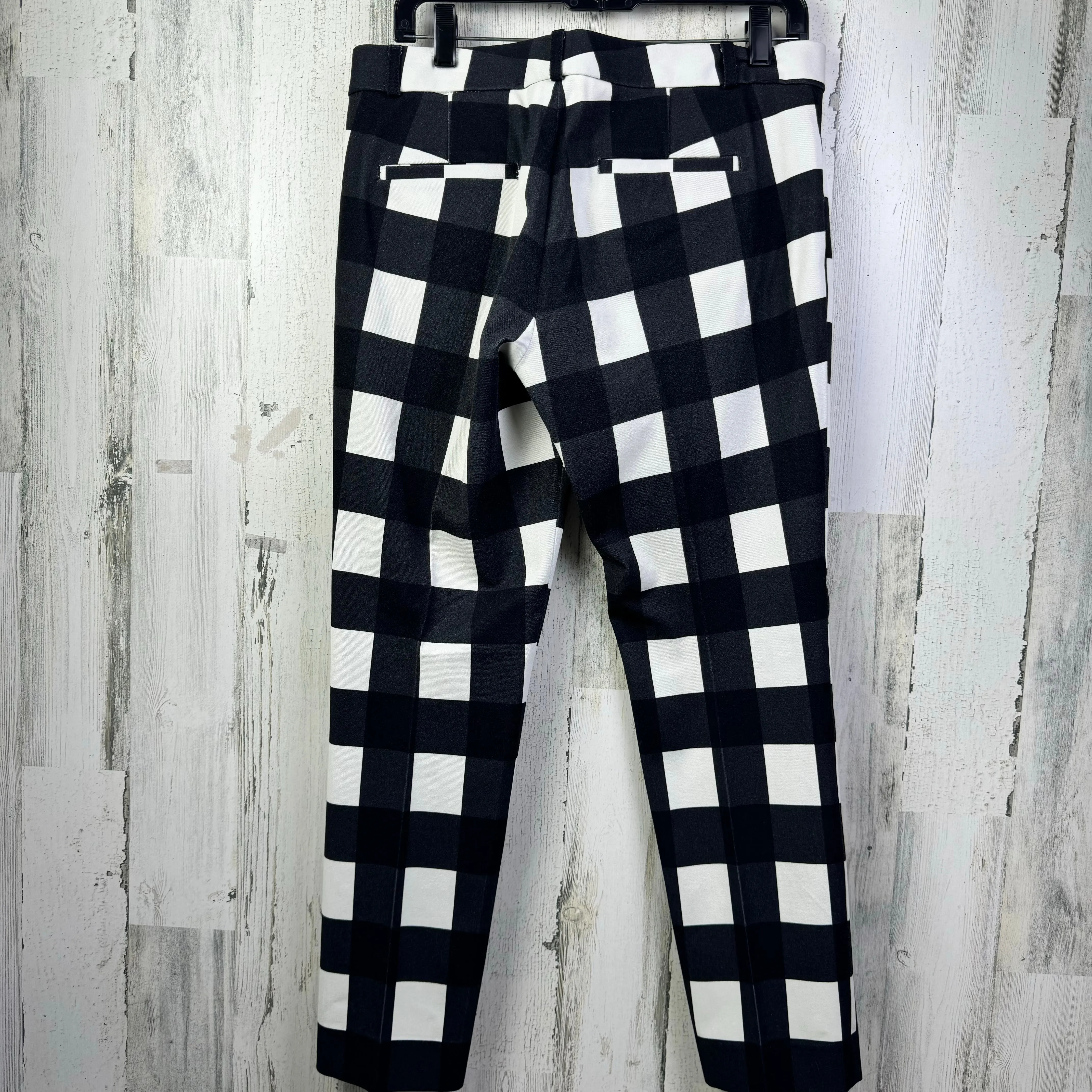 Black & White Pants Dress Banana Republic, Size 8