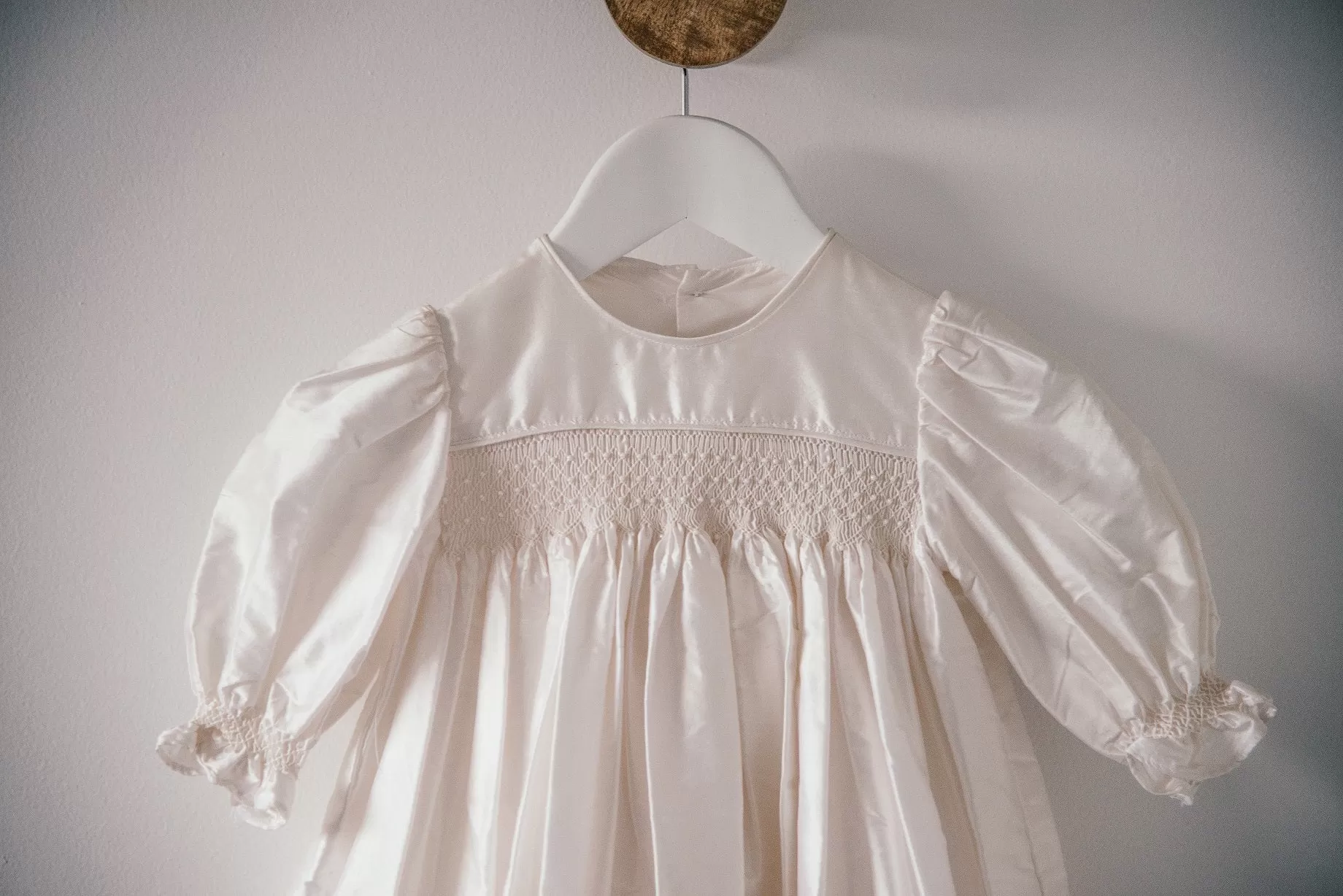 Blue Goose Victoria Silk Christening Gown