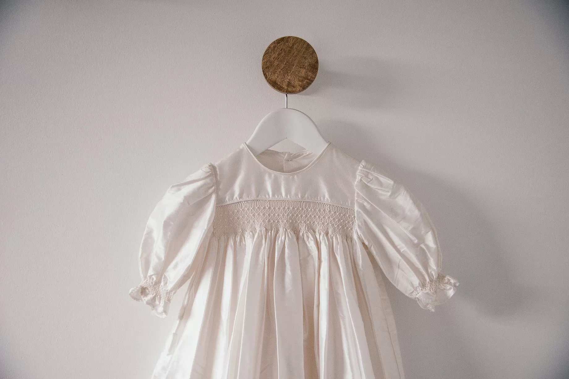 Blue Goose Victoria Silk Christening Gown