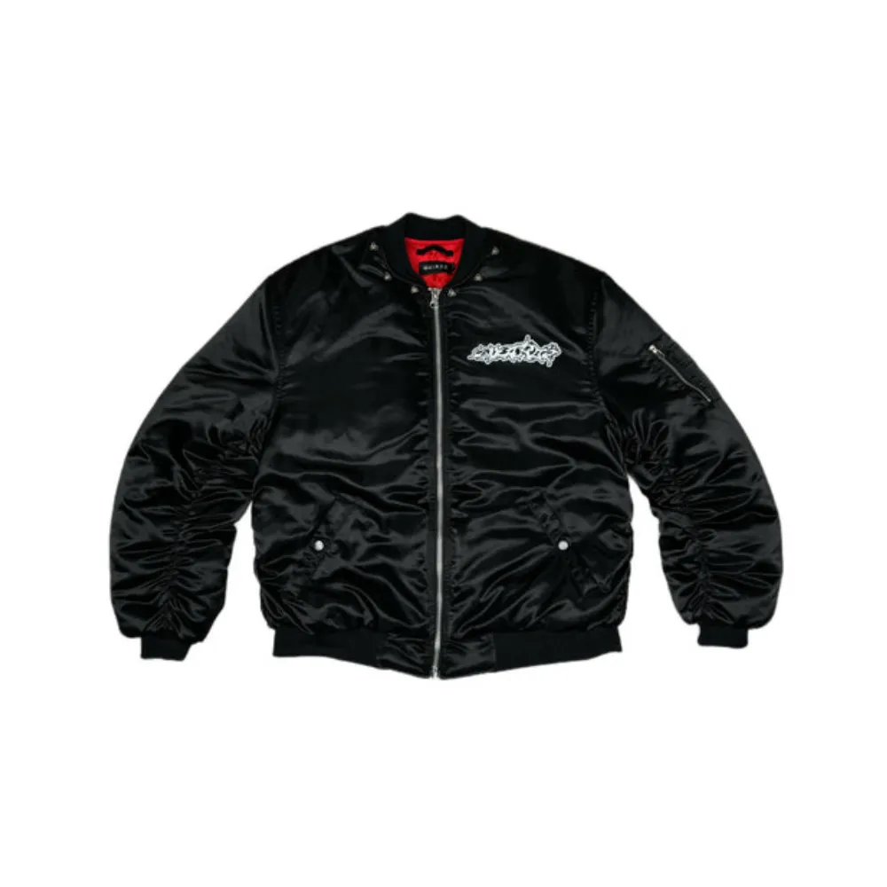 Bomber Jacket QUIROZ 2044 in Black