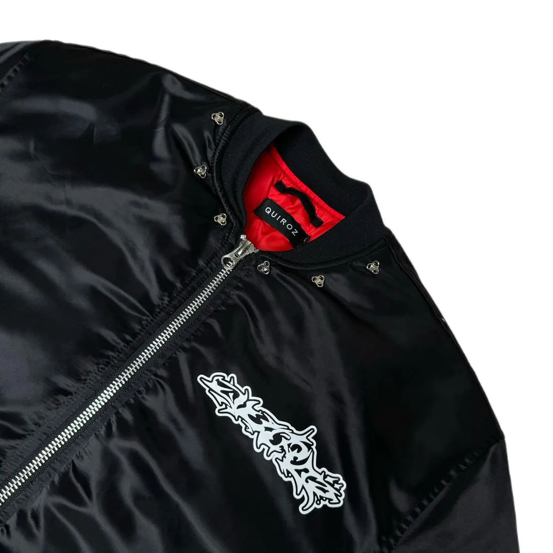 Bomber Jacket QUIROZ 2044 in Black