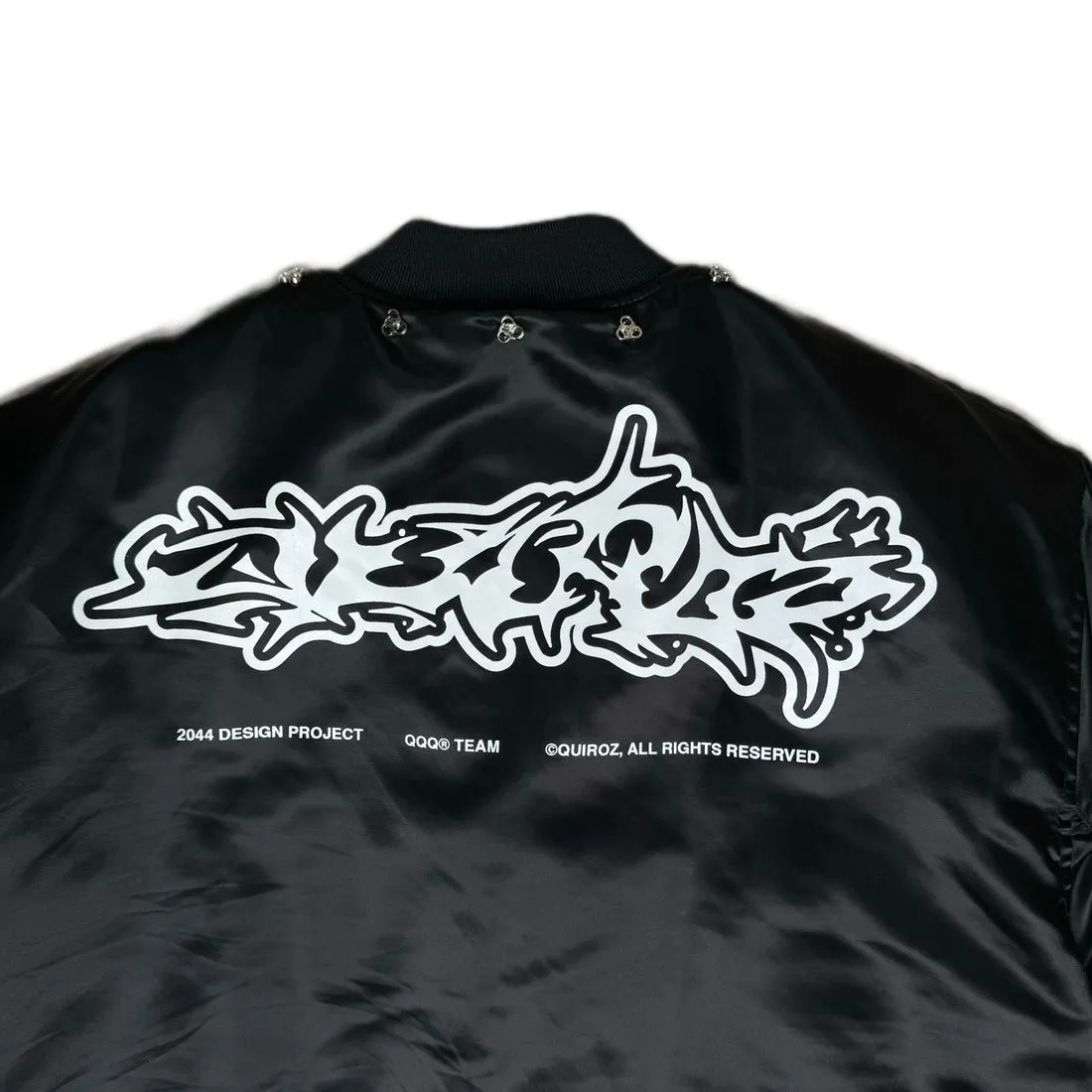 Bomber Jacket QUIROZ 2044 in Black