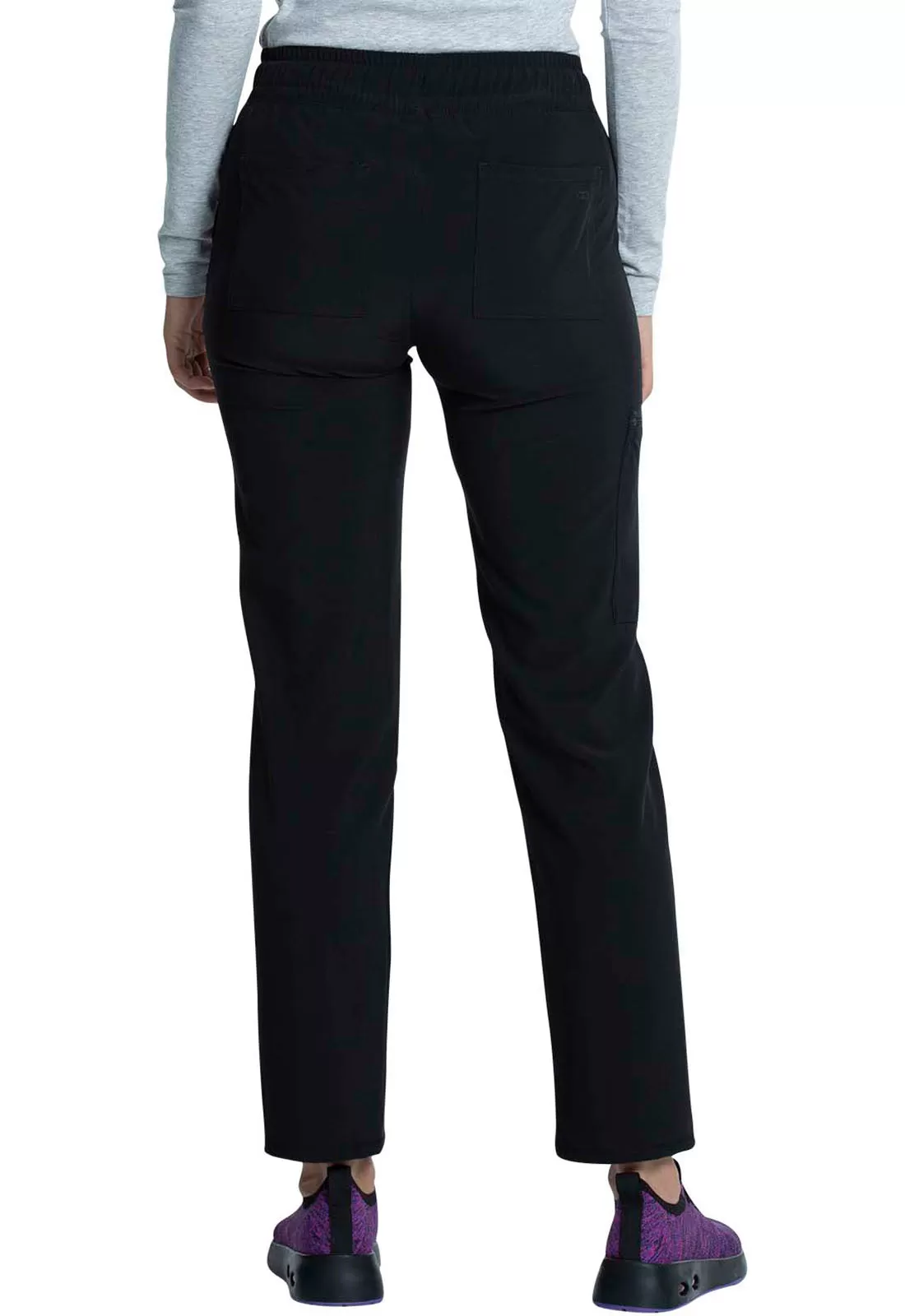 Cherokee Allura CKA184 Mid Rise Drawstring Cargo Pant - TALL