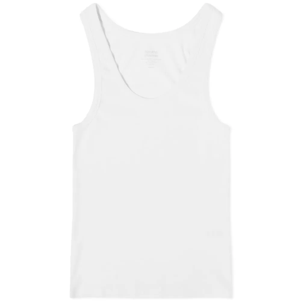 Colorful Standard Organic Rib Tank TopOptical White