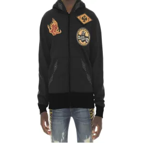 Cult of Individuality TIGER FULL ZIP HOODY Men’s - BLACK