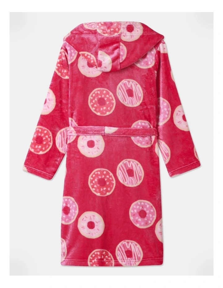 Donut Gown in Bright Pink