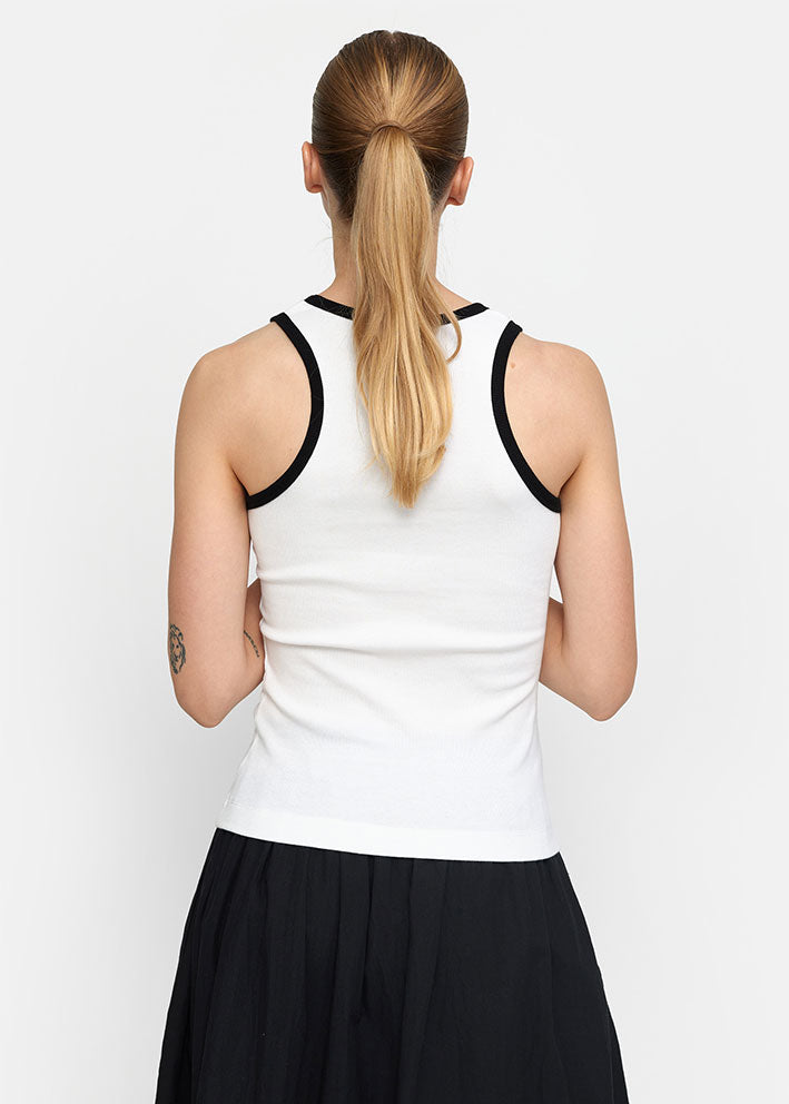 Esmé Studios Blossom Tank Top ES124-312 White