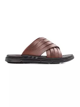 Faro Sandal - Coffee Leather