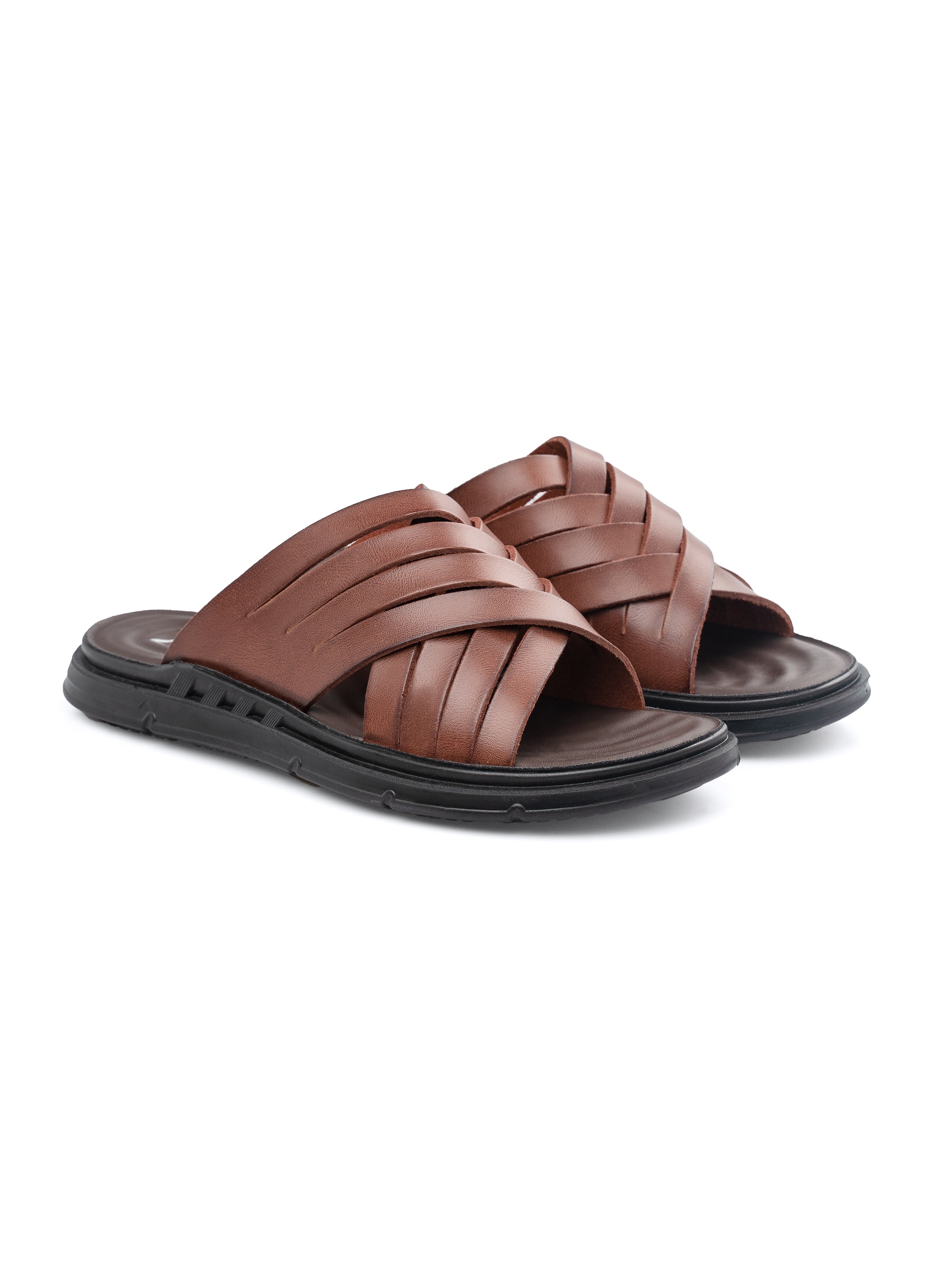 Faro Sandal - Coffee Leather