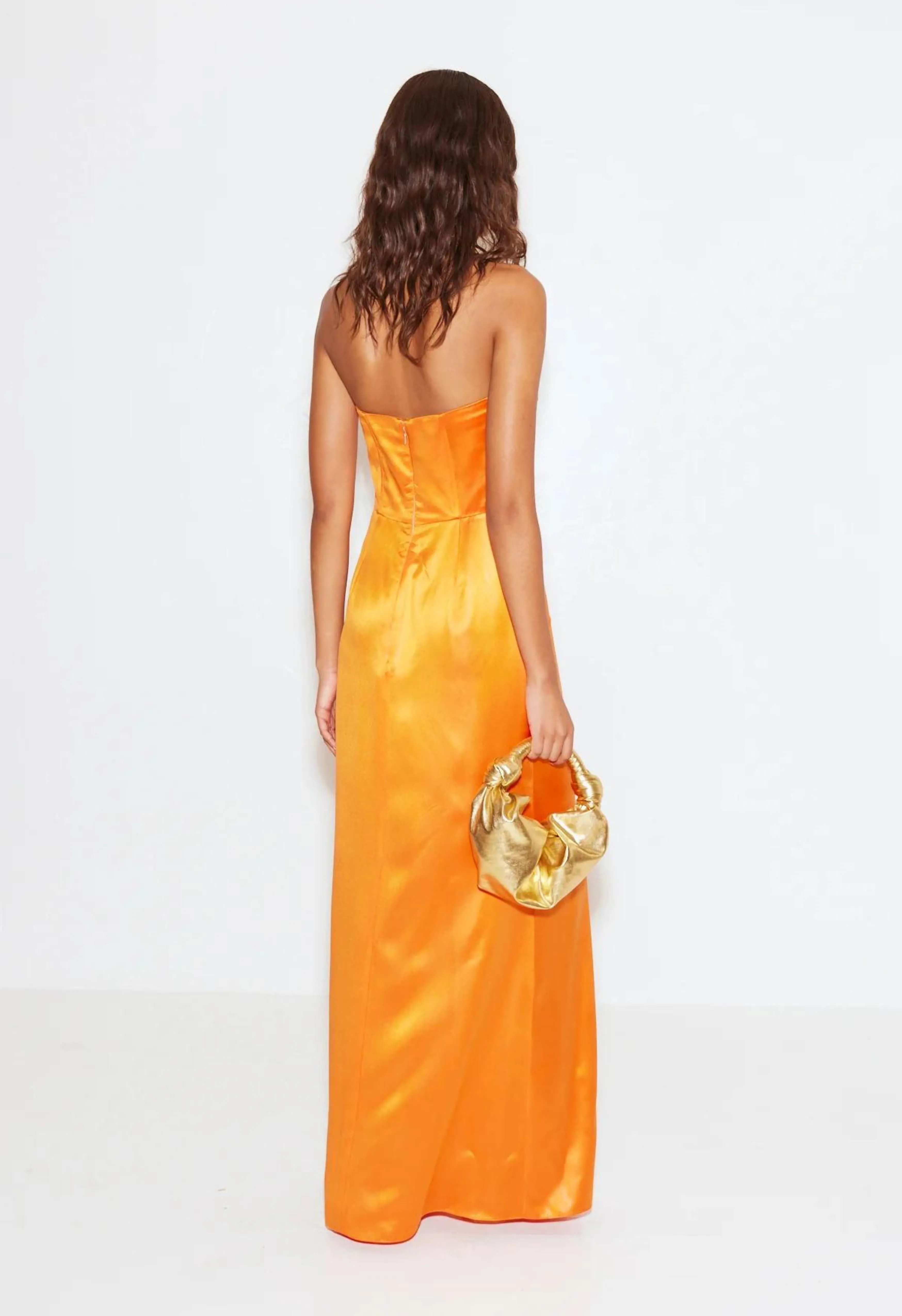 Fia Gown in Happy Carrot