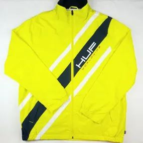 HUF PALISADES TRACK JACKET - YELLOW