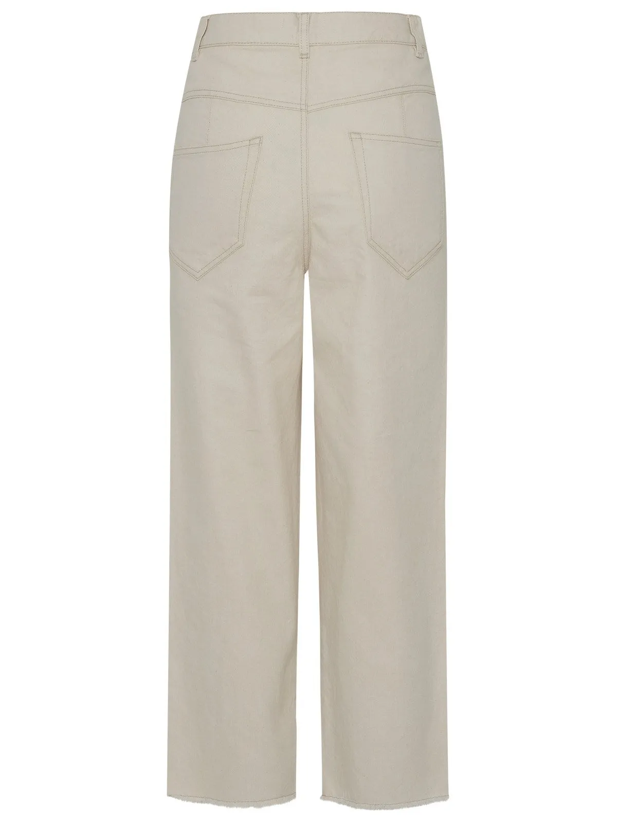 Isabel Marant toile Frayed Hem Cropped Jeans