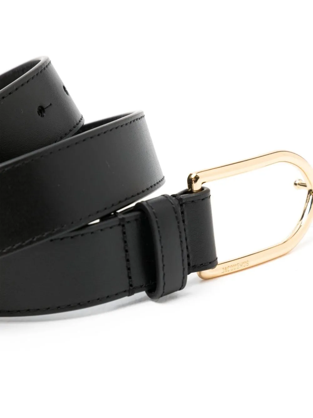 Jacquemus La Ceinture Bambino Belt in Black