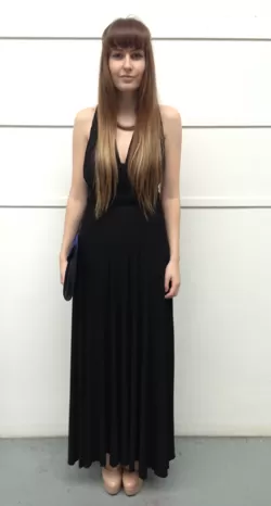 Jersey Gown Black