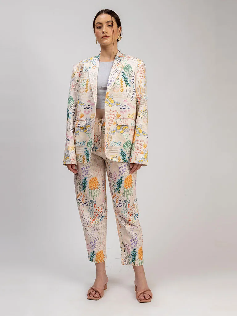 Liza Printed Blazer