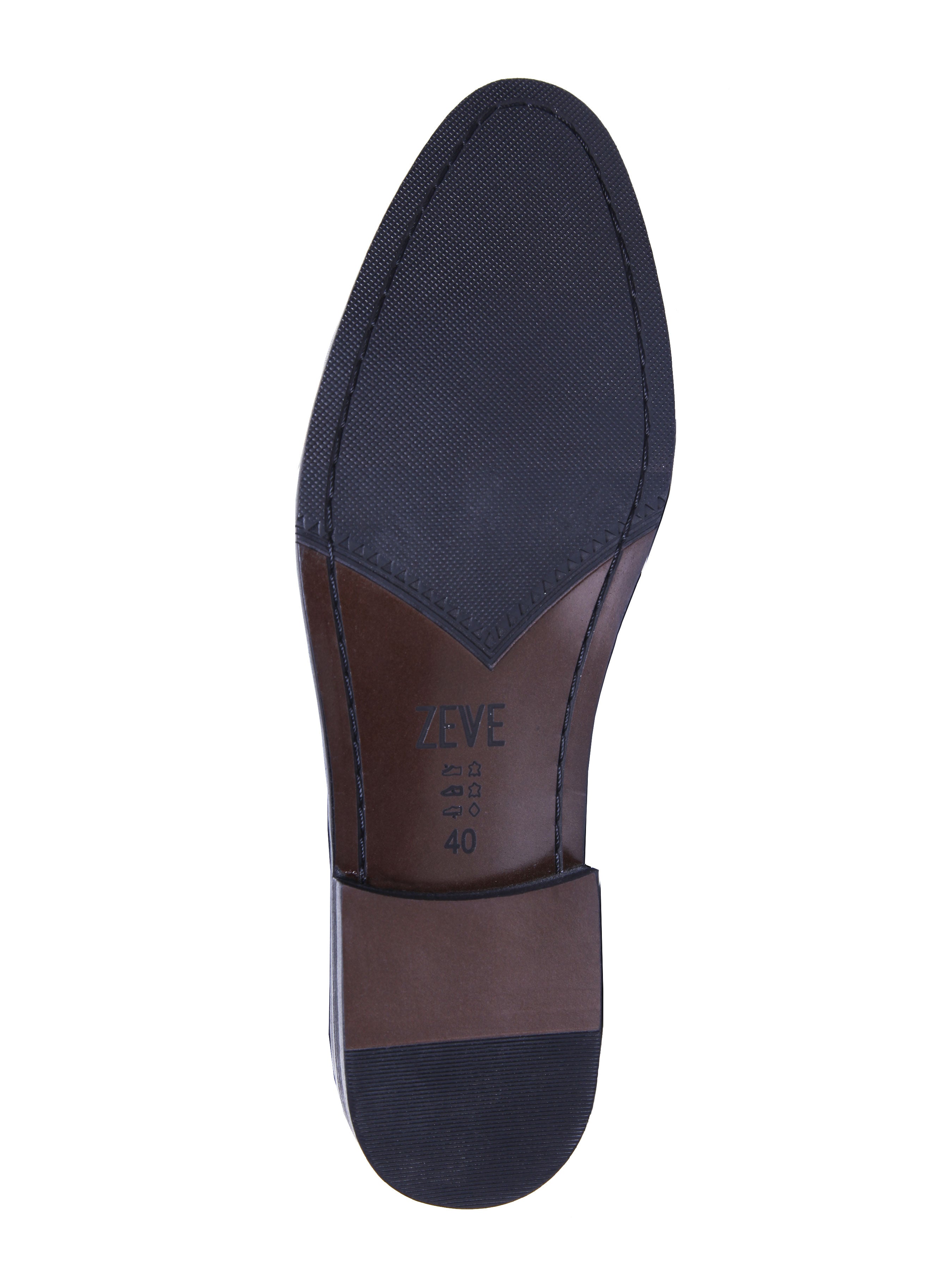 Loafer Slipper - Black Croco Leather