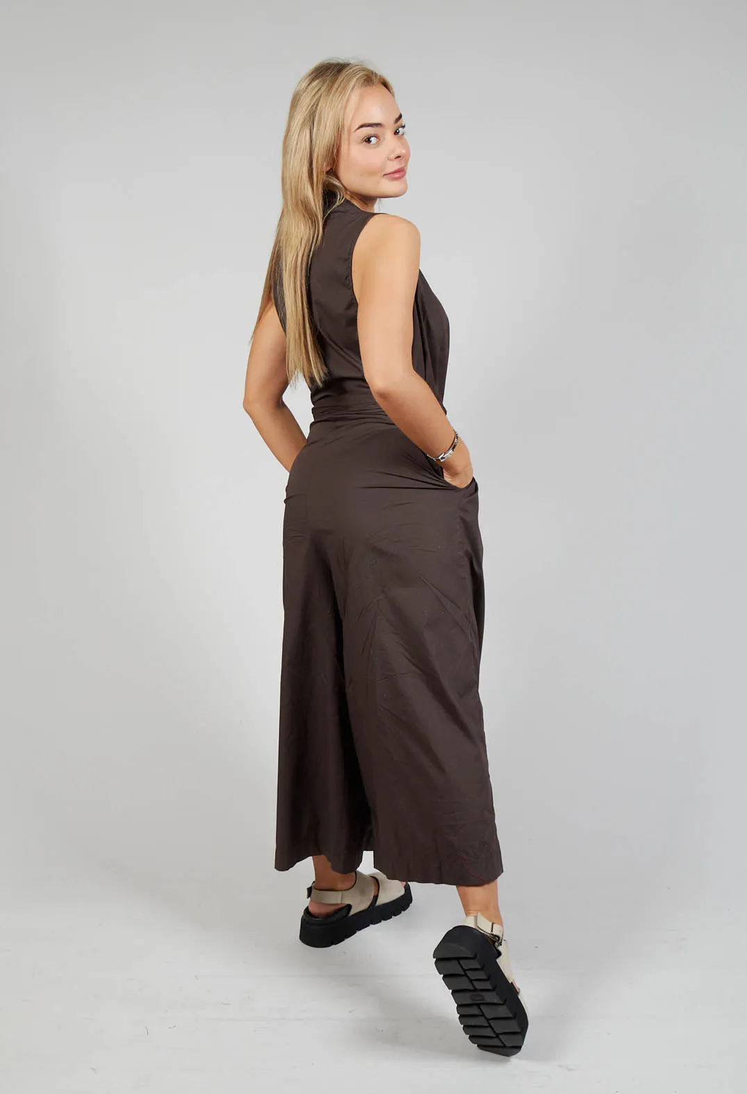 Luna P Jumpsuit In Caffe