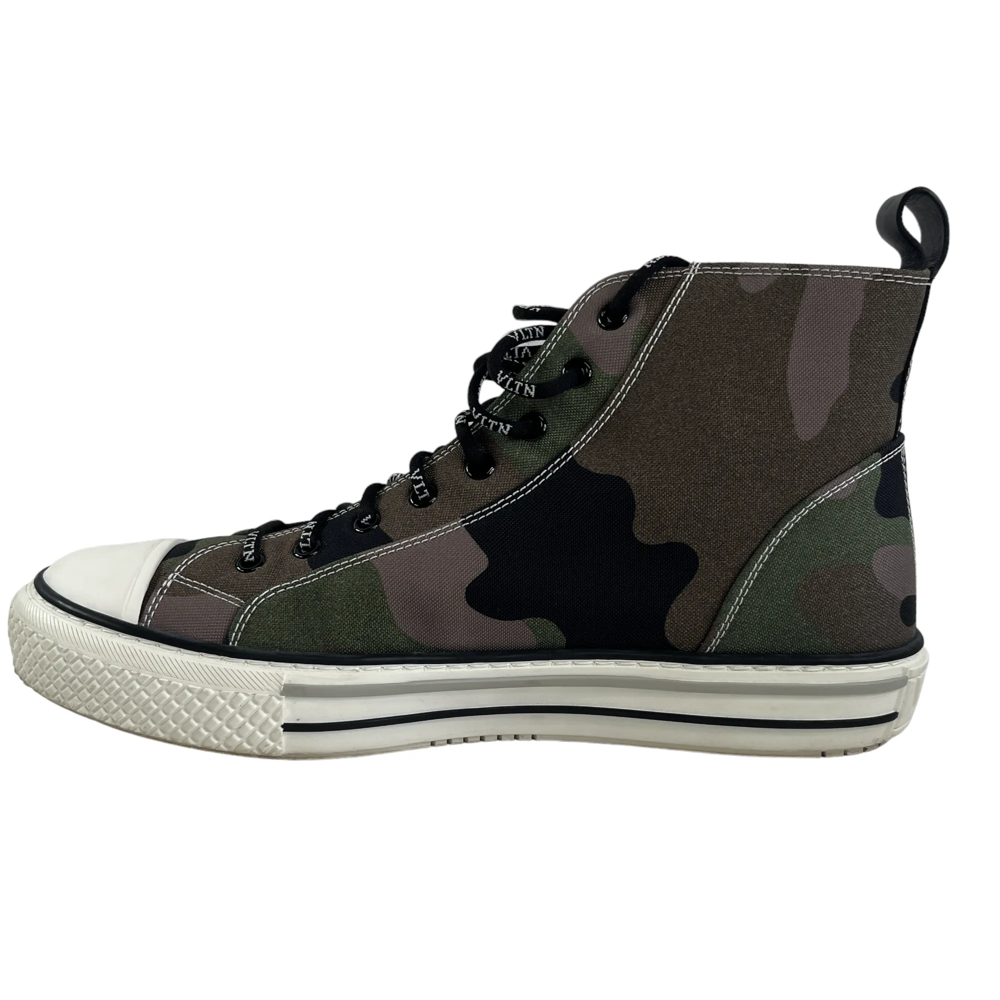 Men's Camouflage High Trainers Khaki Size EU 43 / UK 9