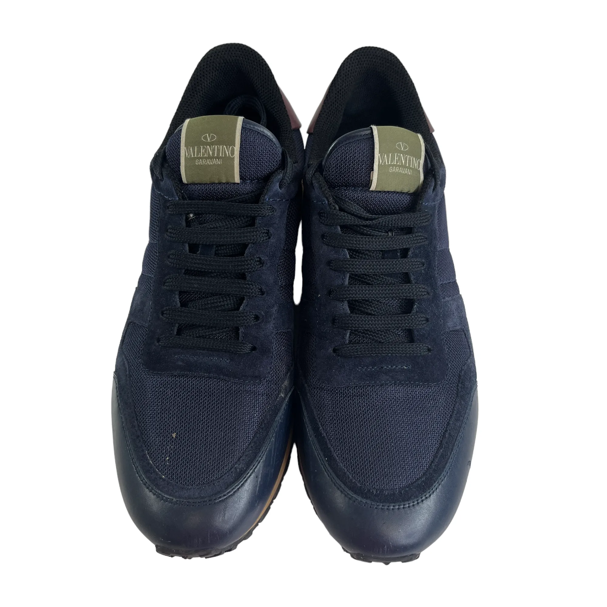 Men's Mesh Combo Low Trainers Navy Size EU 45 / UK 11