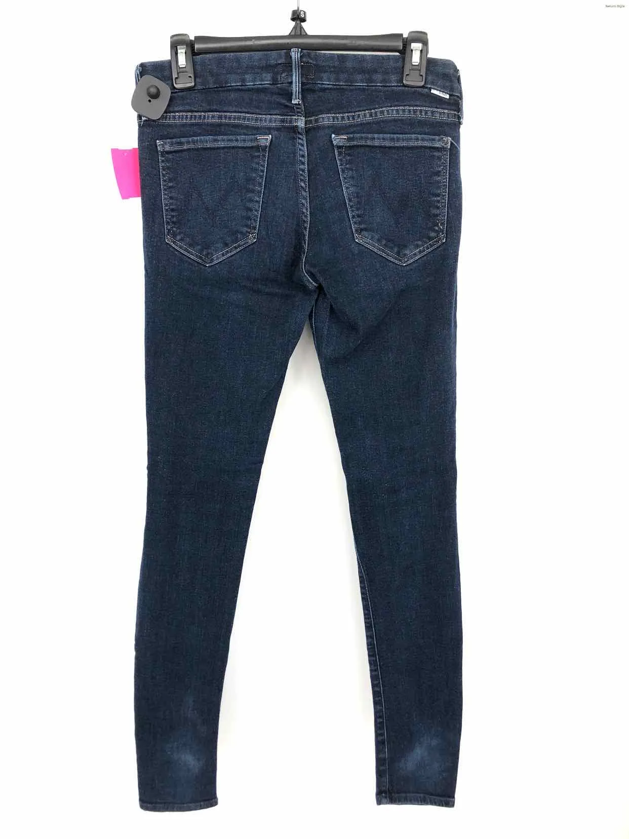 MOTHER Dk Blue Denim Skinny Size 28 (S) Jeans