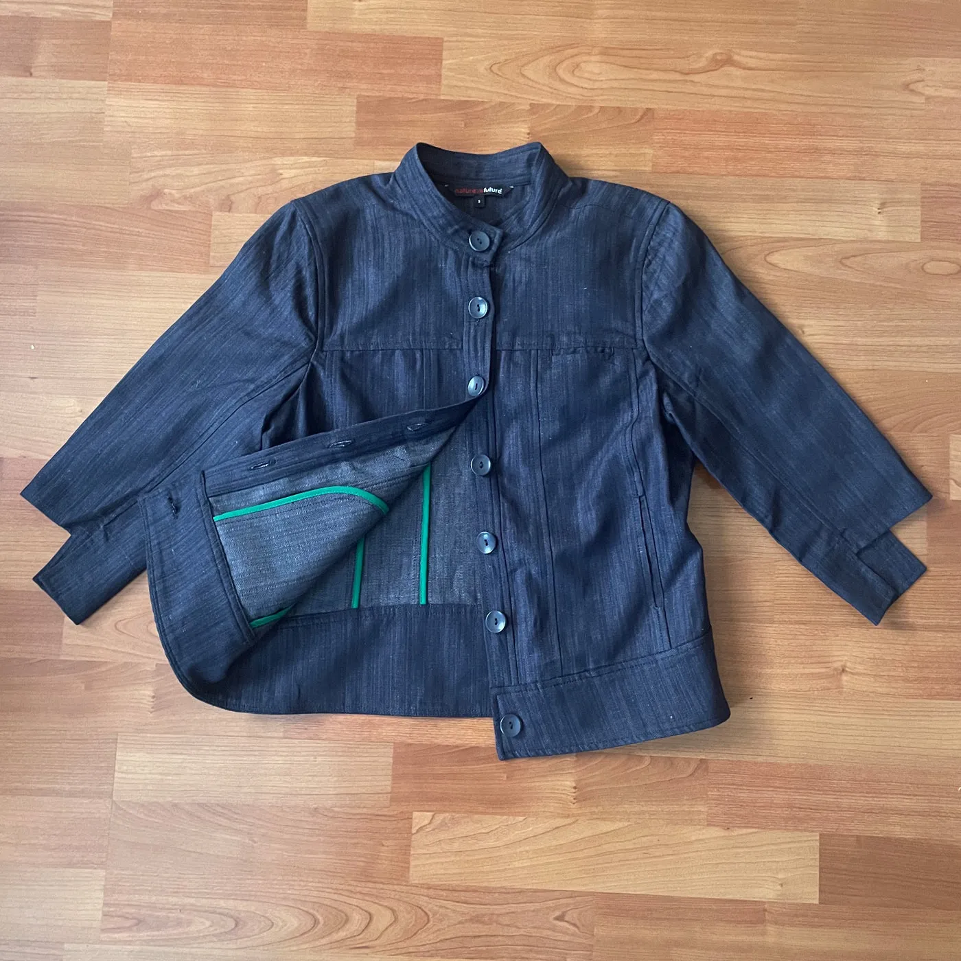 Non-Jean, Jean Jacket/ Indigo Linen