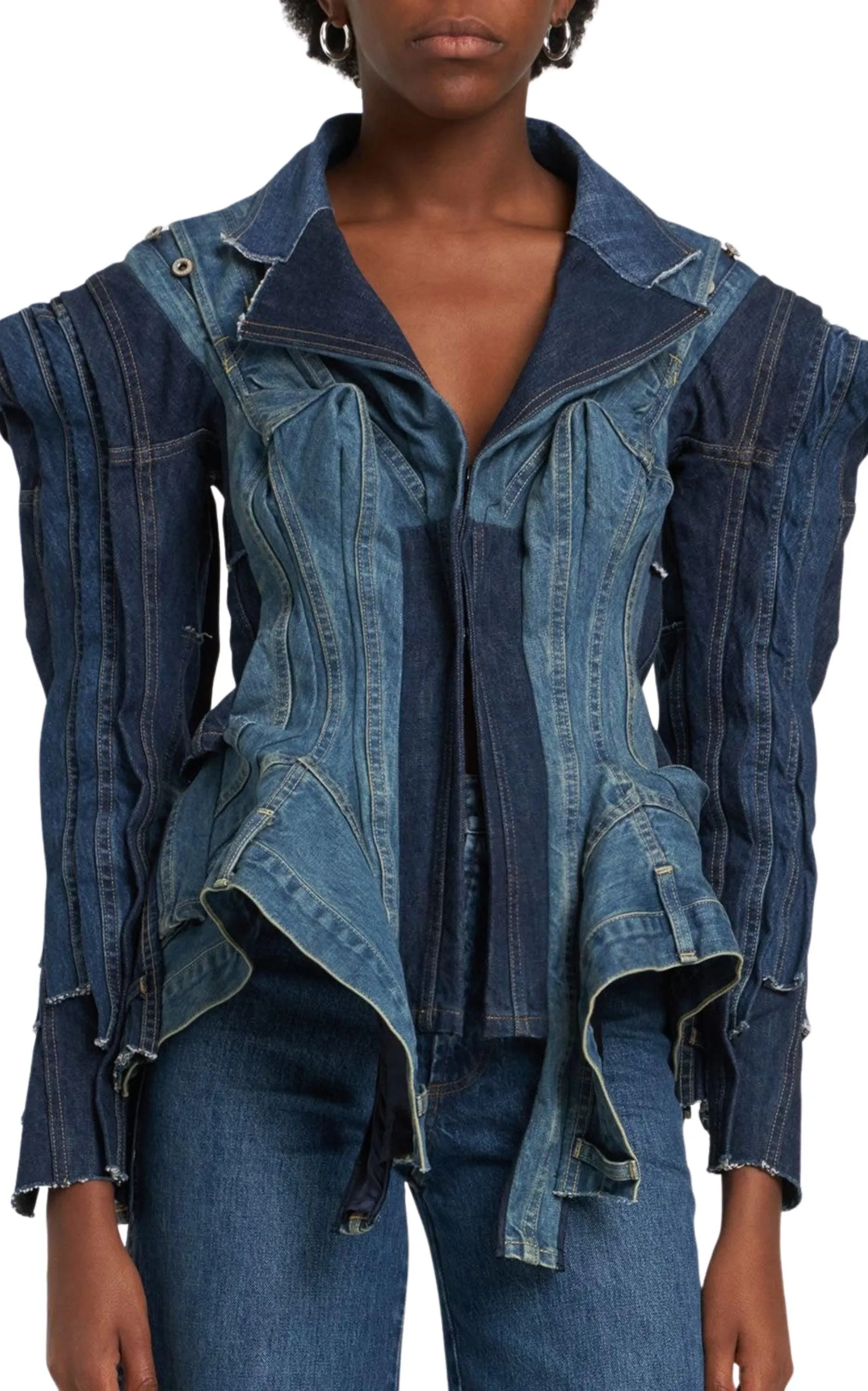 Patchwork Denim Jacket