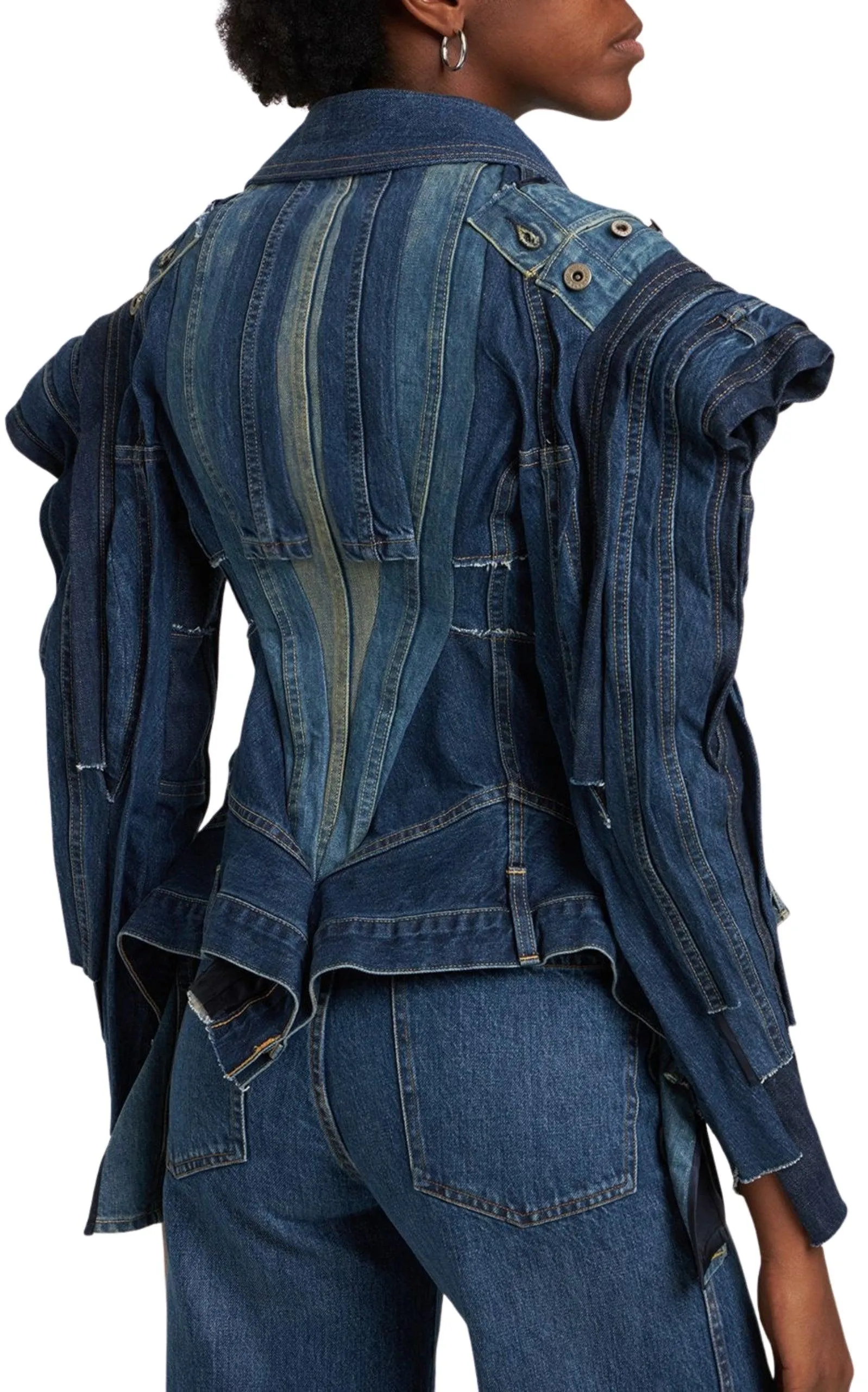 Patchwork Denim Jacket