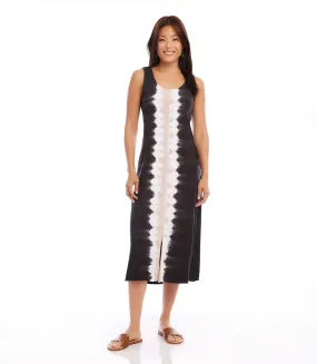 Petite Size Midi Tie Dye Dress