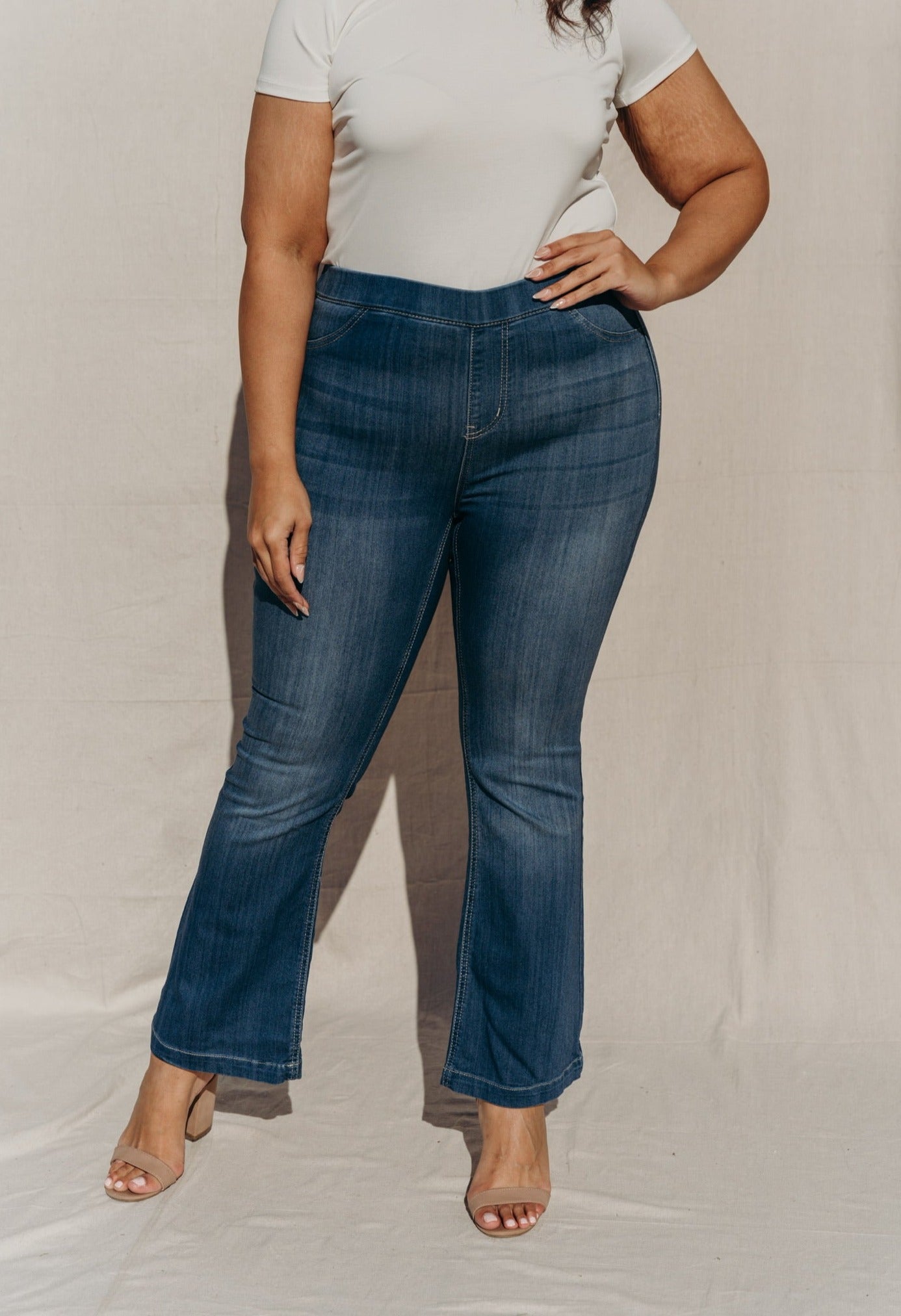 PLUS SIZE Give My Best Petite Flares