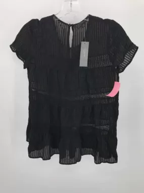 Pre-Owned Ann Taylor Black Size XXSP Blouse