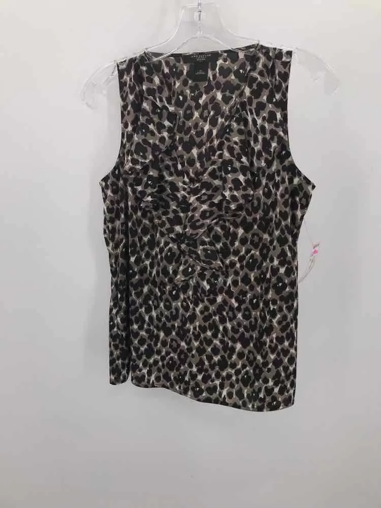 Pre-Owned Ann Taylor Brown Size 4P Tank Top