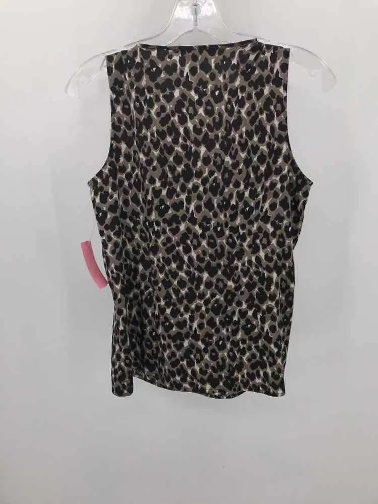 Pre-Owned Ann Taylor Brown Size 4P Tank Top