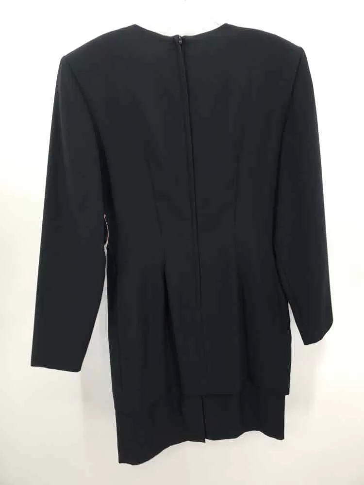 Pre-Owned Ann Taylor Navy Size 8 Knee Length Long Sleeve Dress