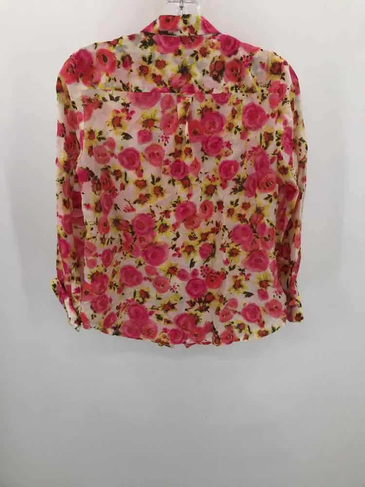 Pre-Owned Ann Taylor Pink Size 2P Button Down