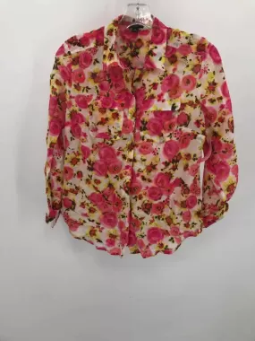 Pre-Owned Ann Taylor Pink Size 2P Button Down