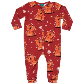 Raspberry Republic Meow Meow Sleepsuit