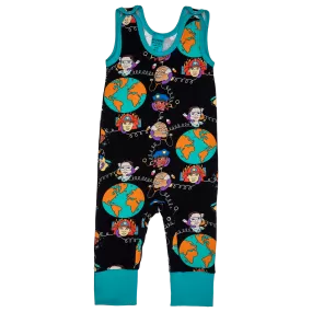 Raspberry Republic Teamwork Dungarees